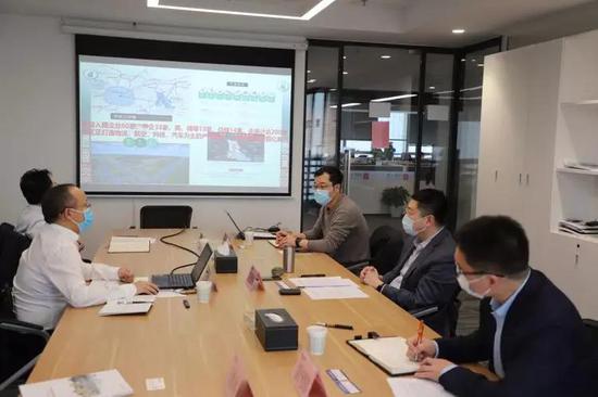 中白航天高新技術(shù)產(chǎn)業(yè)研發(fā)中心到訪能源金貿(mào)區(qū)，共商新興能源技術(shù)研發(fā)新藍(lán)圖